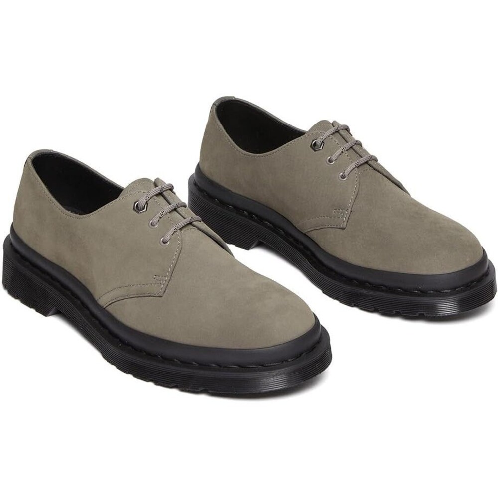 Dr Martens Men 7 / Women 8 Air Wair Sole Sage Nubuck Oxford Shoes 31131 Docs NEW